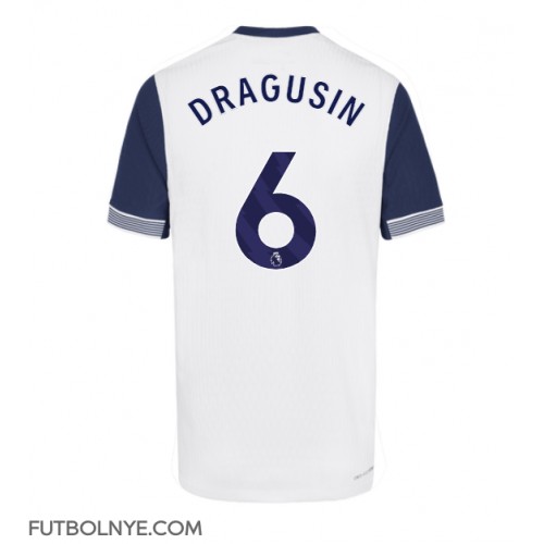 Camiseta Tottenham Hotspur Radu Dragusin #6 Primera Equipación 2024-25 manga corta